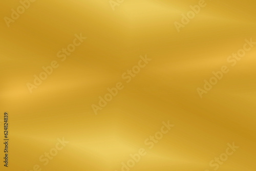 Luxury gold gradient light shiny glitter texture background. Golden shiny foil gradient metallic metal polished sheet with gloss light reflection, vibrant golden metal wall wallpaper
