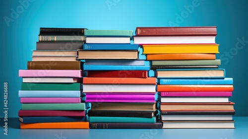 Wallpaper Mural colorful textbooks to commemorate Back to School Torontodigital.ca