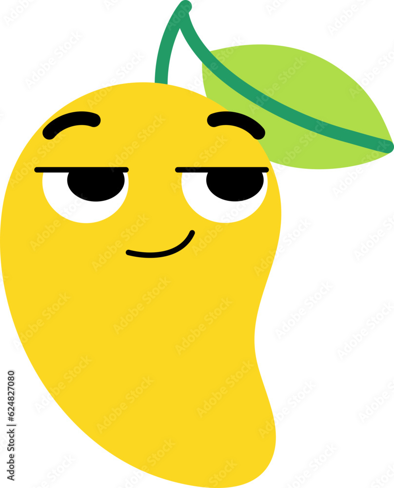 Mango Face Looking Right Know Something Mango Face Looking Right Know Something