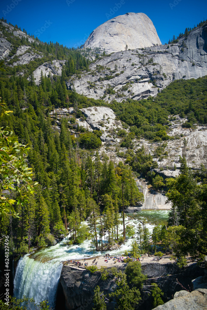 vernal falls from above