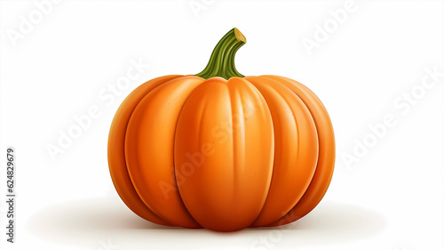hand drawn cartoon pumpkin illustration
 photo