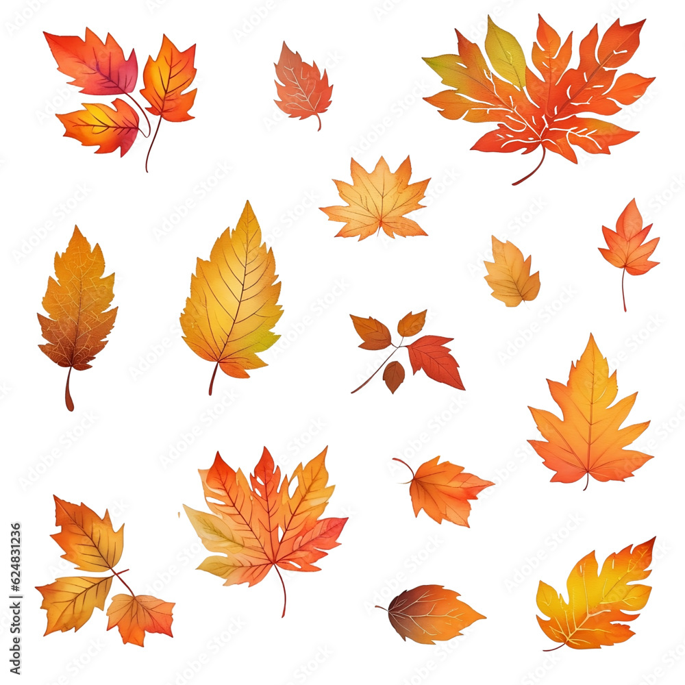 collection of autumn leaves vol.1