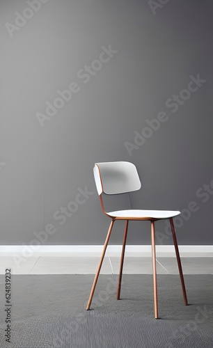 white chair in a room