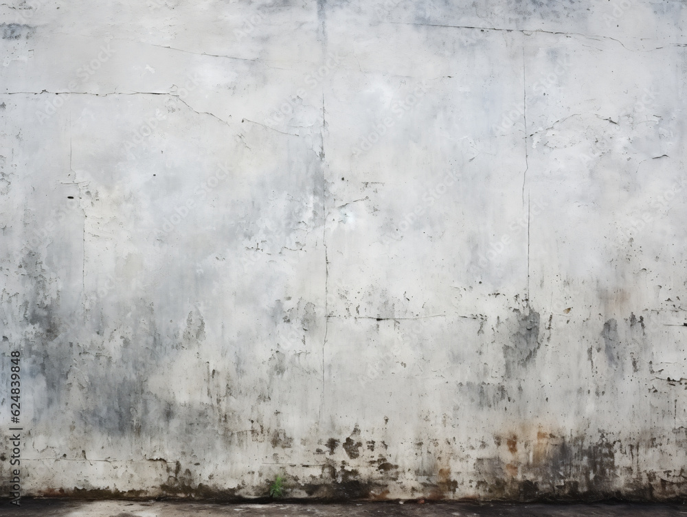 Obraz premium Contemporary Abstract Expression: Gray Textured Art Wall Background with an Intriguing Pattern Generative ai