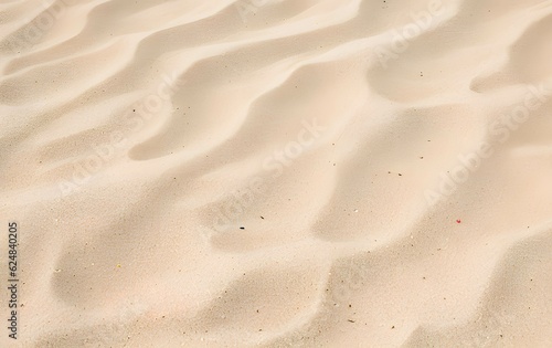 ビーチのサラサラとした砂の表面