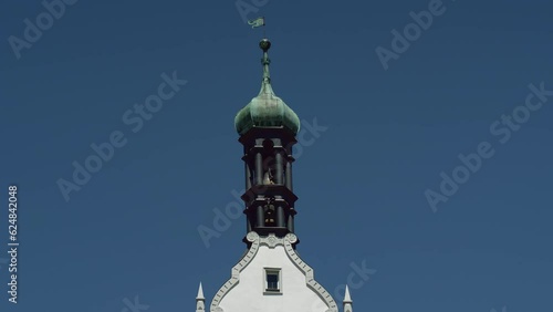 Rothenburg ob der Tauber, picturesque medieval town, Ratstrinkstube, Councillors Tavern on Market Square, Germany, Europe photo