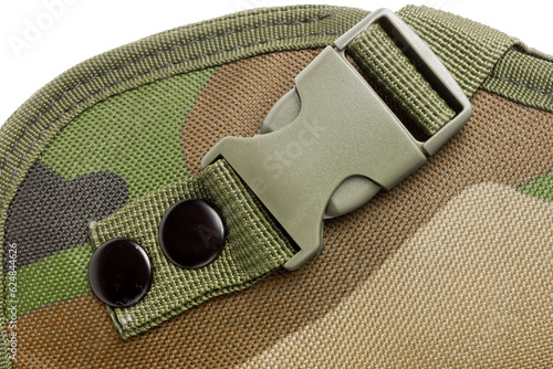 Fotografia Plastic buckle on the strap.