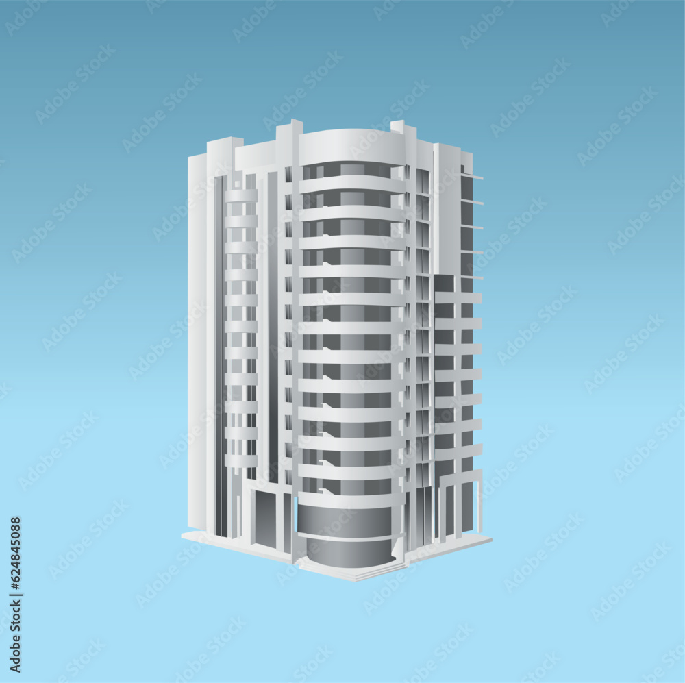 illustration of building icon. illustration of building icon.