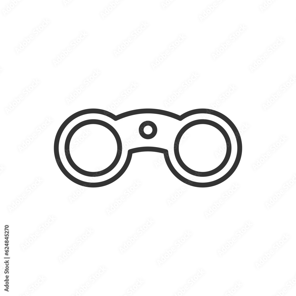 Binocular Icon - Vision Sign Symbol Binocular Icon - Vision Sign Symbol