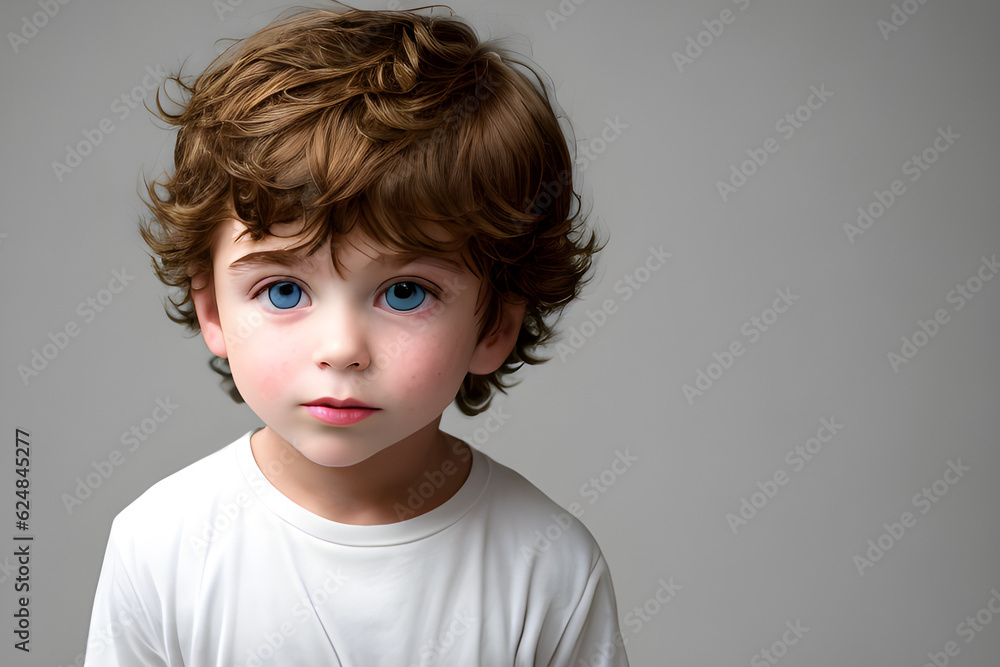 portrait of a boy Generative AI portrait of a boy Generative AI