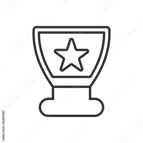 Achievement And Champion Trophy Icon