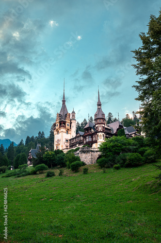 Peles Castle: A Timeless Jewel in the Carpathian Mountains, Romania. A UNESCO World Heritage Site, Must-See for History and Architecture Lovers