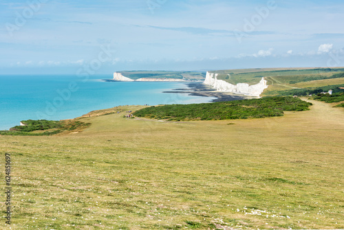 Seven Sisters and Beachy Head near Eastbourne in East Sussex, England