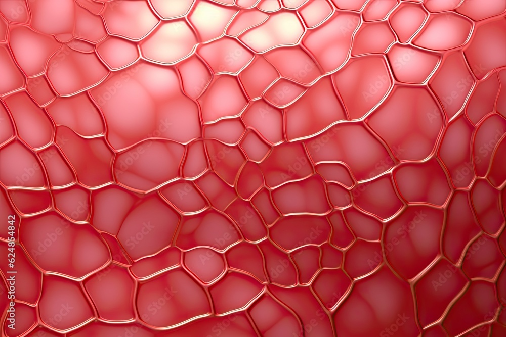 Close up Cell surface layer skin texture for beauty and cosmetics advertisement. Generative AI Close up Cell surface layer skin texture for beauty and cosmetics advertisement. Generative AI