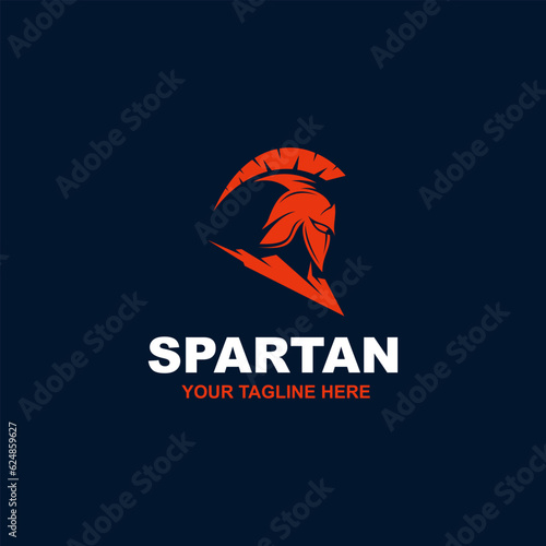 Spartan warrior helmet - sparta mask logo design, suitable for your design need, logo, illustration, animation, etc.