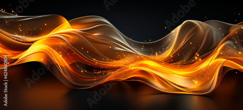 abstract glamorous golden background wallpaper