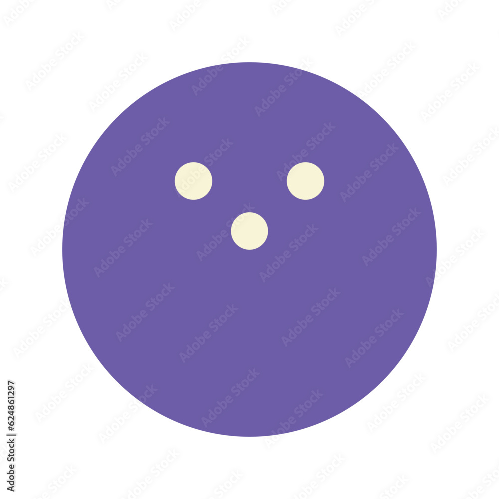 Illustration vector graphic icon of Bowling Ball. Flat Style Icon. Sport Themed Icon. Vector illustration isolated on white background. Perfect for website or application design. Illustration vector graphic icon of Bowling Ball. Flat Style Icon. Sport Themed Icon. Vector illustration isolated on white background. Perfect for website or application design.