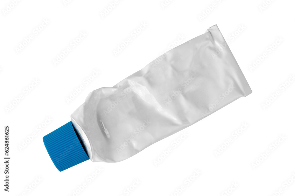 Squeeze tube isolated on white background. Squeeze tube isolated on white background.