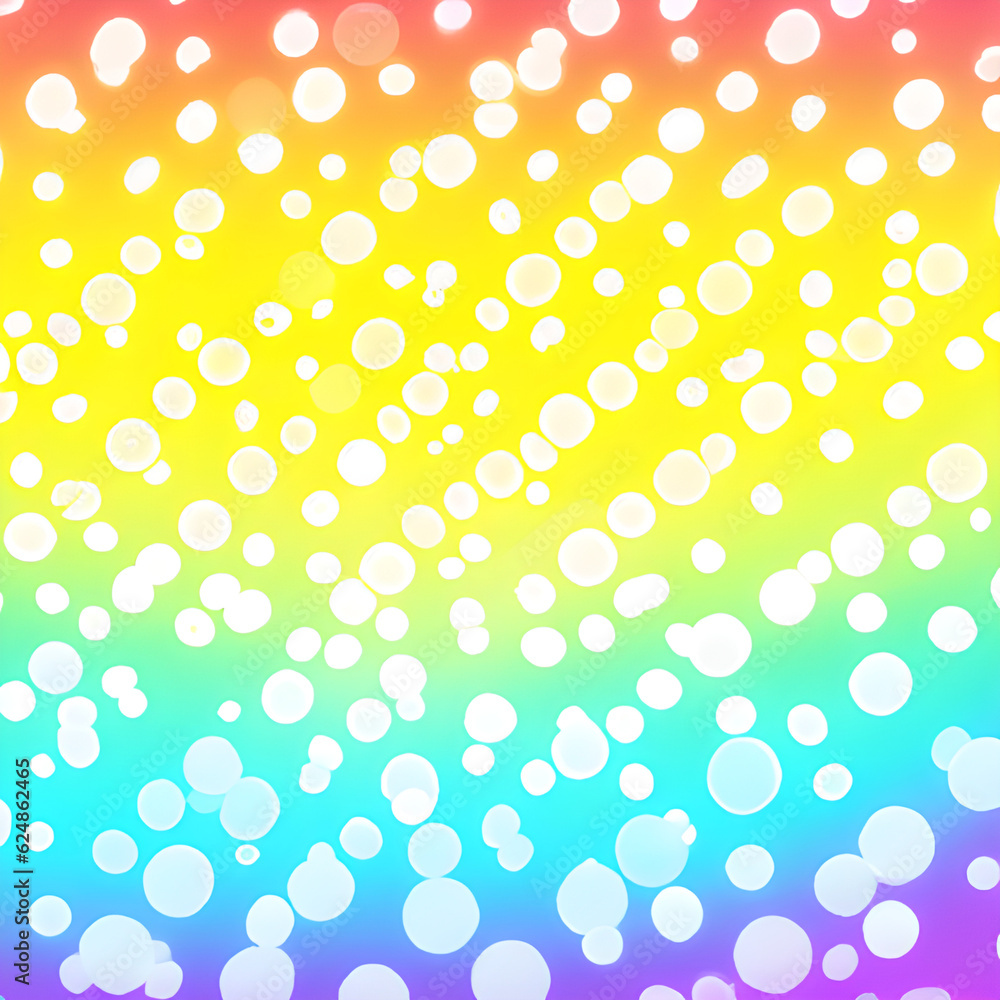 Rainbow glitter color background for Bokeh with soft focus

