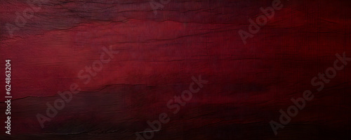 Red grunge textured background with glow and shadow soft light red texture background. Generative AI.