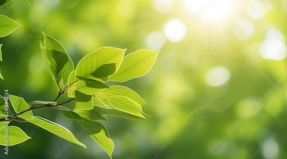 Closeup beautiful view of nature green leaves on blurred greenery tree background Closeup beautiful view of nature green leaves on blurred greenery tree background