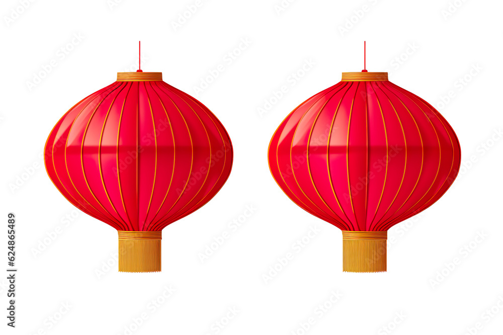 Chinese lanterns. Japanese asian new year red lamps festival 3d chinatown traditional realistic element Chinese lanterns. Japanese asian new year red lamps festival 3d chinatown traditional realistic element