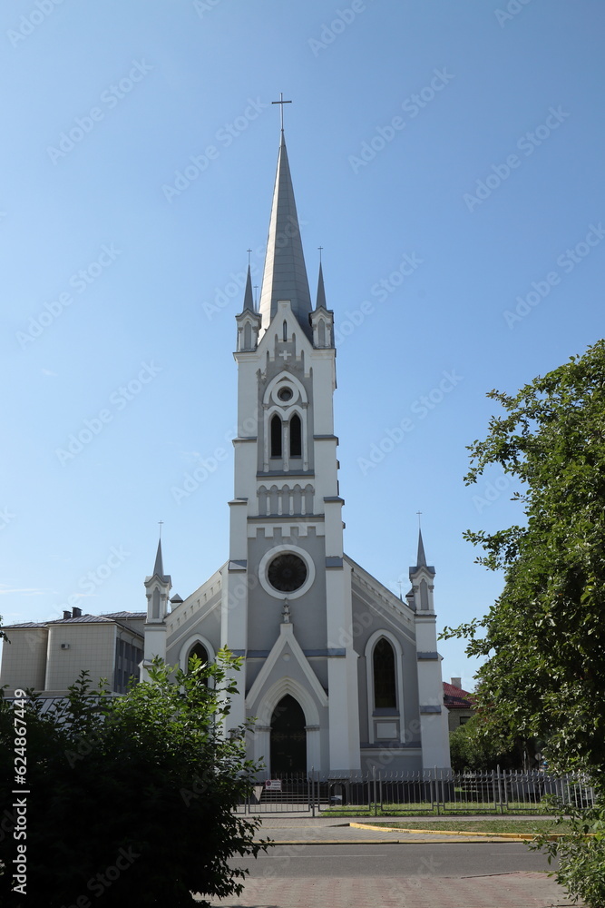 Lutheran Church of Saint John. Protestant church in the city of Grodno, Belarus