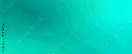 Green turquoise teal blue abstract texture background. Color gradient. Colorful matte background with space for design. Toned canvas fabric. Web banner. Wide. Long. Panoramic