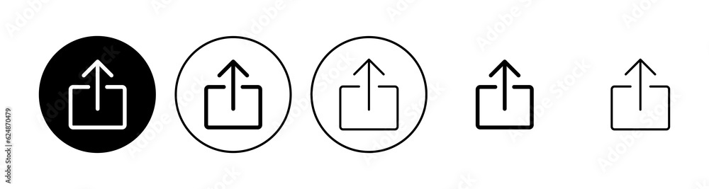 Share icon set. Sharing vector icon Share icon set. Sharing vector icon