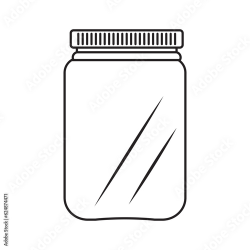 glass jar icon