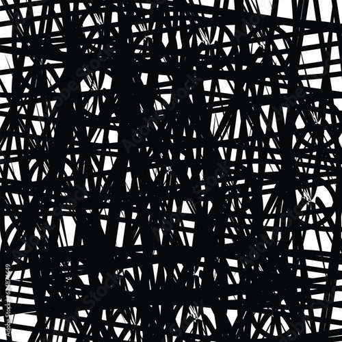 Grungy Black And White Texture Vector