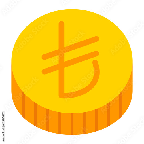 Turkish Lira Icon