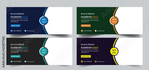 Watch web banner Design Template