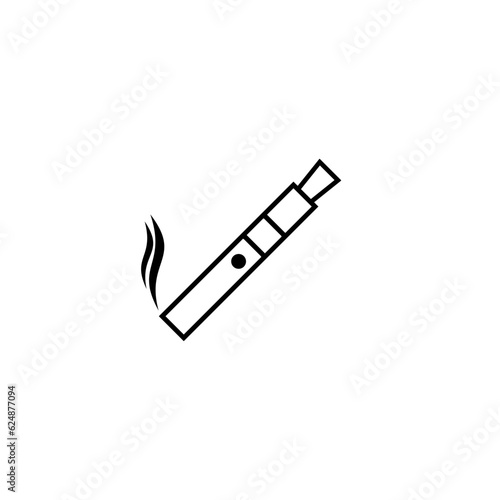 Vape cigarette icon  isolated on white background