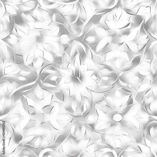 seamless pattern with flowers,AI generated