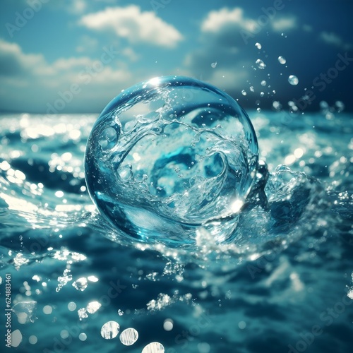 water drops on blue  water  drop  blue  splash  abstract  liquid  bubble  wave
