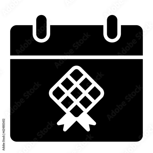 Eid Al glyph icon