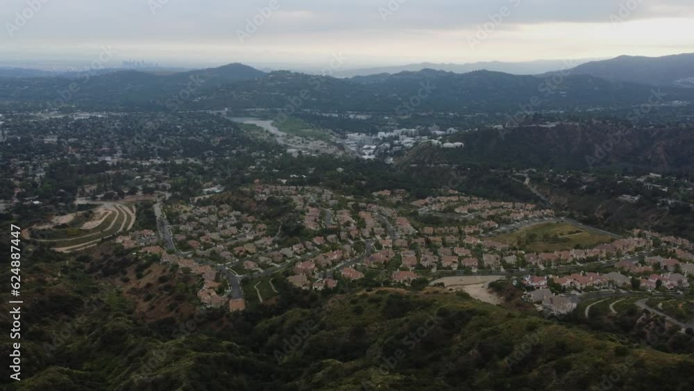 Aerial Cityscape of Altadena and San Gabriel Valley, Los Angeles County Aerial Cityscape of Altadena and San Gabriel Valley, Los Angeles County