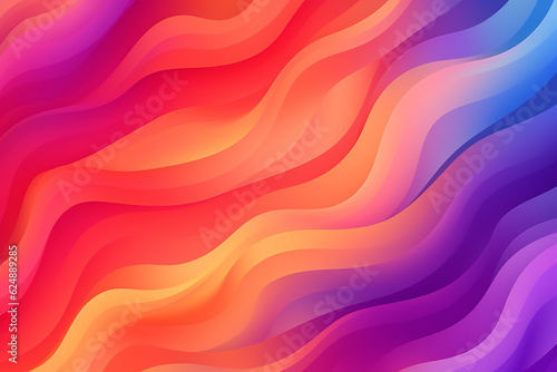 Colorfull curved abstract background, waves
