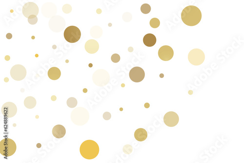 Gold glitter confetti, great design for any purpose. Party decor.