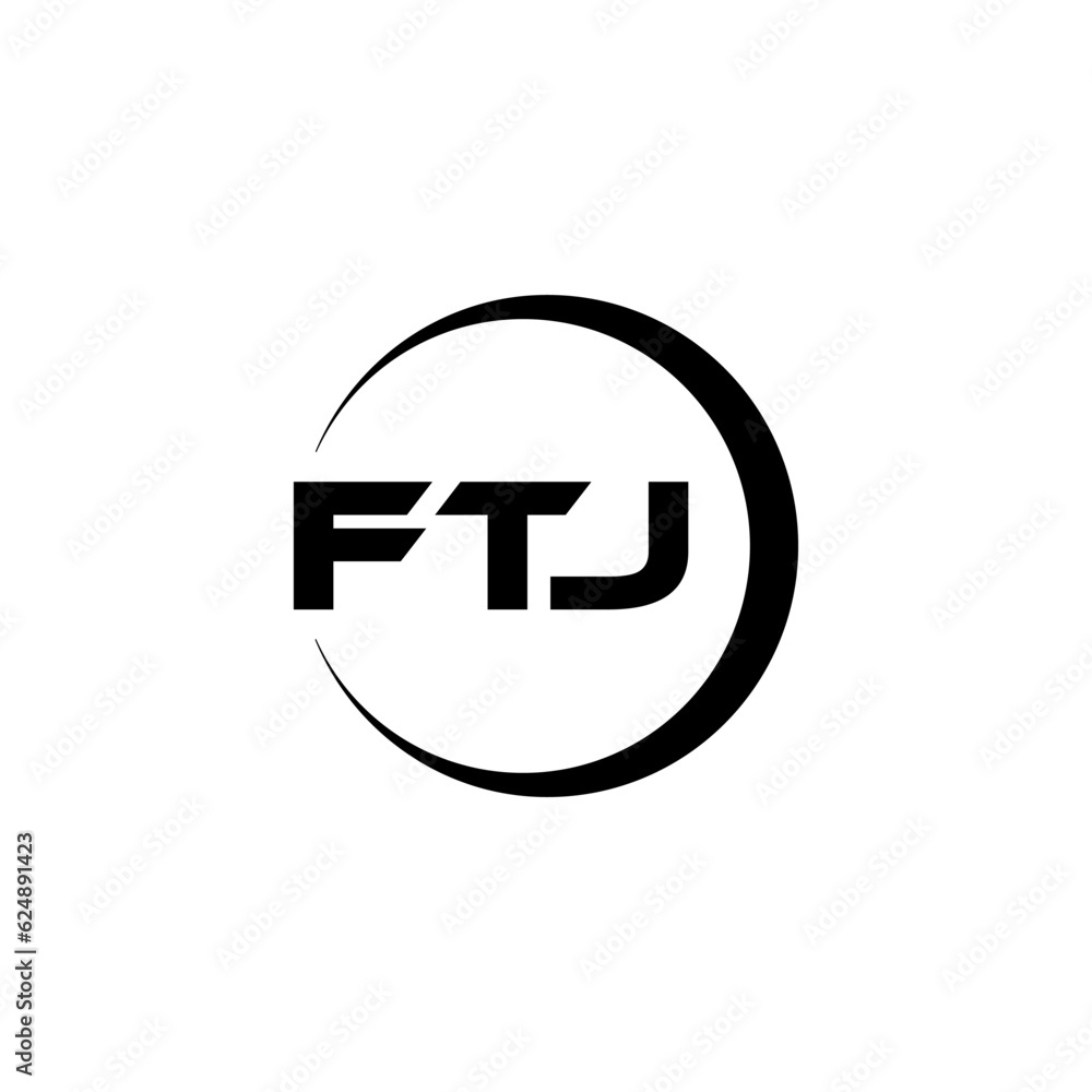 FTJ letter logo design with white background in illustrator, cube logo, vector logo, modern alphabet font overlap style. calligraphy designs for logo, Poster, Invitation, etc. FTJ letter logo design with white background in illustrator, cube logo, vector logo, modern alphabet font overlap style. calligraphy designs for logo, Poster, Invitation, etc.