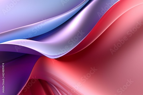 wallpaper style, Minimal Curve, line flow, translucent medium, clean and bright background © Gabriel