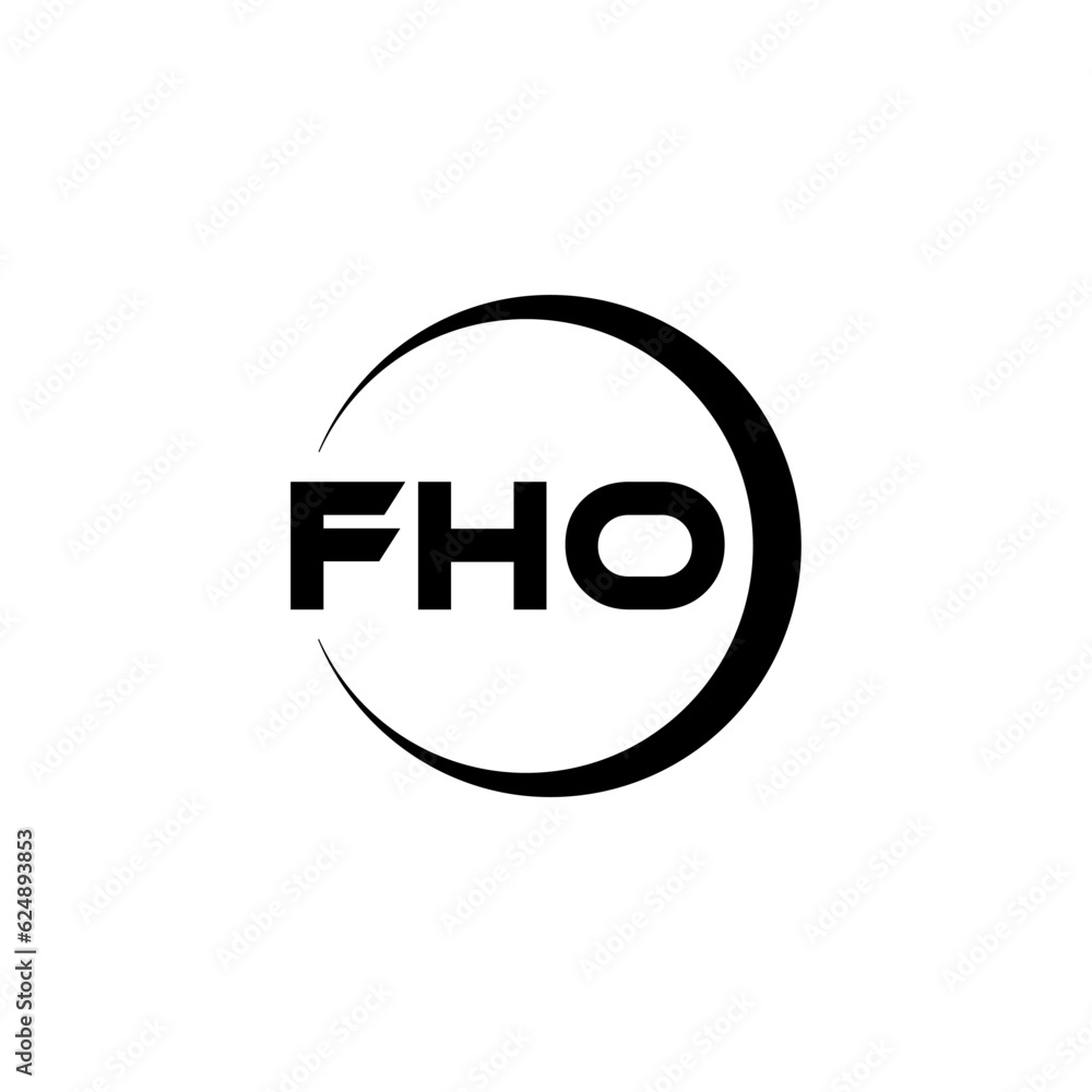 FHO letter logo design with white background in illustrator, cube logo, vector logo, modern alphabet font overlap style. calligraphy designs for logo, Poster, Invitation, etc. FHO letter logo design with white background in illustrator, cube logo, vector logo, modern alphabet font overlap style. calligraphy designs for logo, Poster, Invitation, etc.