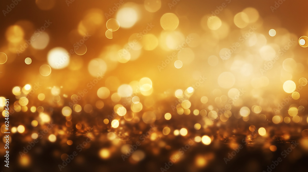 Gold sparkle ,splatter border,Gold Foil Frame / Gold paper Luxurious golden wallpaper abstract gold wallpaper, golden background Generative AI.	