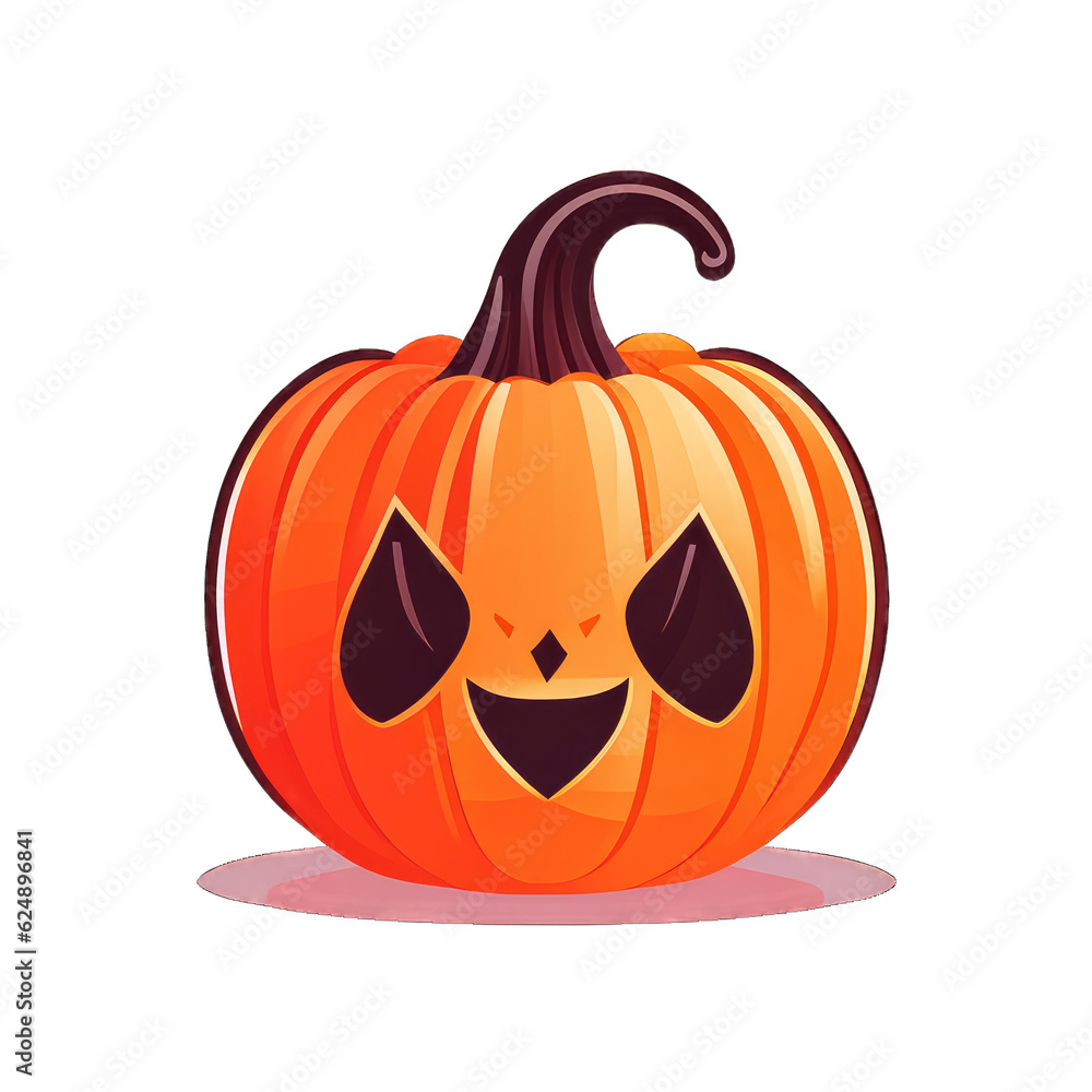 Fototapeta premium panda halloween little ghost festival pumpkin