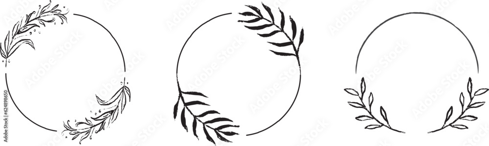 Vector floral wreaths
Vector floral wreaths