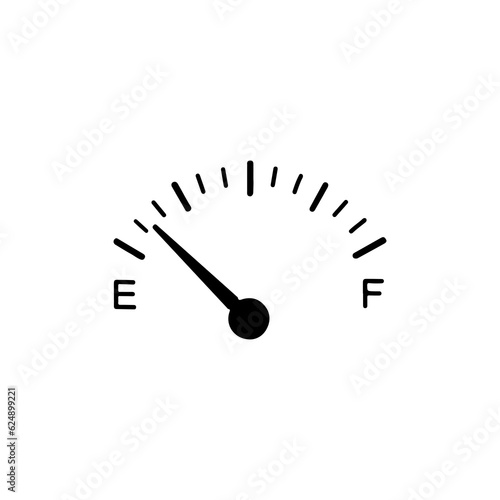 fuel gauge vector illustration concept