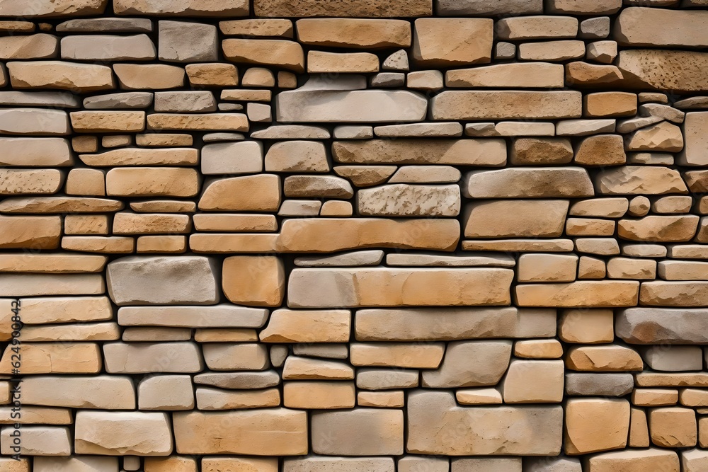 old stone wall background generated by AI tool