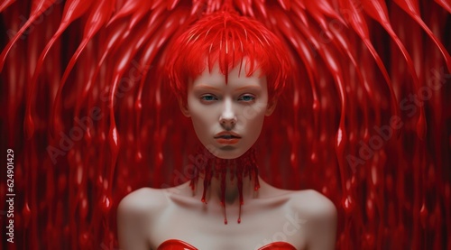 Red women © fitpinkcat84