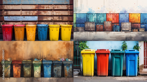 colorful containers © Alex